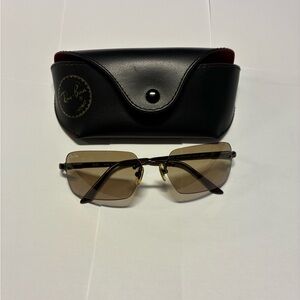 Ray-Ban T Sunglasses with Black Case